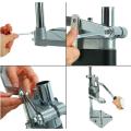 Electric Drill Bracket Workstation Drill Press Stand Adjustable Desktop Drill Stand Multifunction Aluminum Base Repair Tool