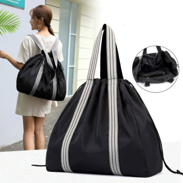 Nylon Yoga Mat Bags Gym fitness Bag Backpack Sac De Sport Sports Shoulder Drawstring Gymtas Handbag for women Rucksack