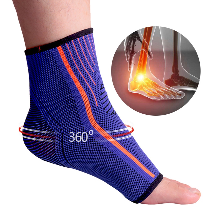 Sport Ankle Support Protector Compression Ankle Brace Breathable Anti Sprain Elastic Basketball Football Foot Safety Sportswear