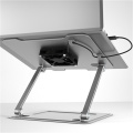Silver Laptop Stand Adjustable Laptop Cooling Stand