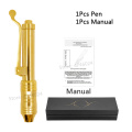 1pcs 0.3 gold pen