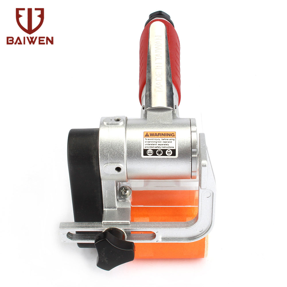 Pneumatic Belt Sander Air Sanding Belt Palm Sander Machine for Polisher Polishing Wood & Metal Working Rust Removal Deburring