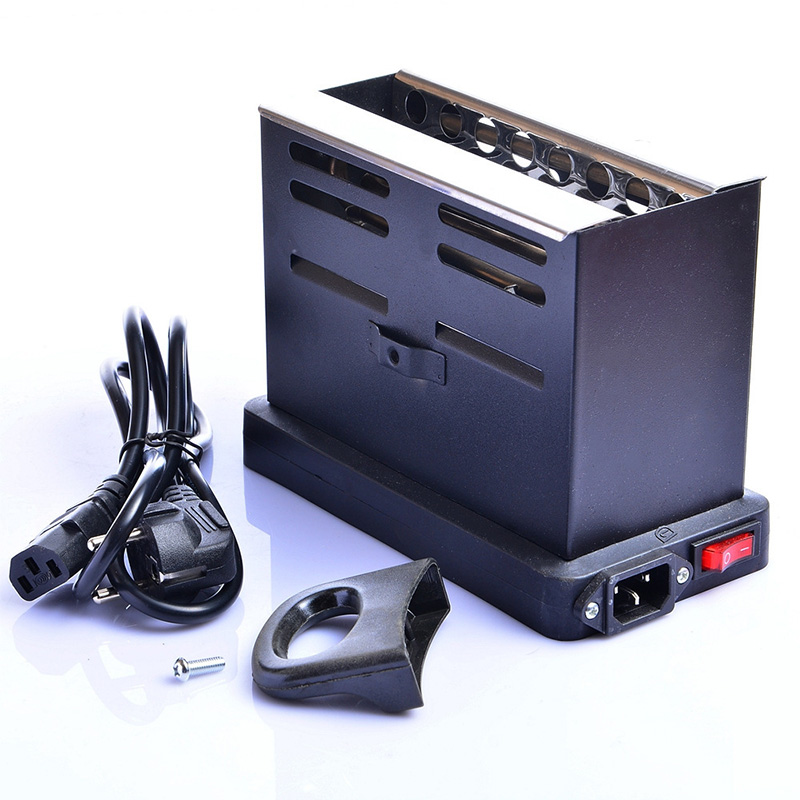 220V 800W Hot Sale Black Shisha Hookah Charcoal Stove Heater Coal Burner Hot Plate Chicha Narguile Accessories EU Plug