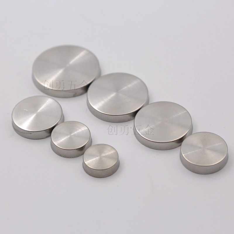 100Pcs/Lot 12mm Diameter Stainless Steel Cap Cover Decorative Mirror Screws Display Mirror