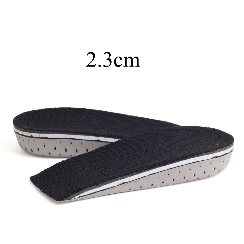 Womens Mens Increased Insole Invisible Comfortable Heighten insoles Insert Half insole Care Support feet shoe pad Heel Pads