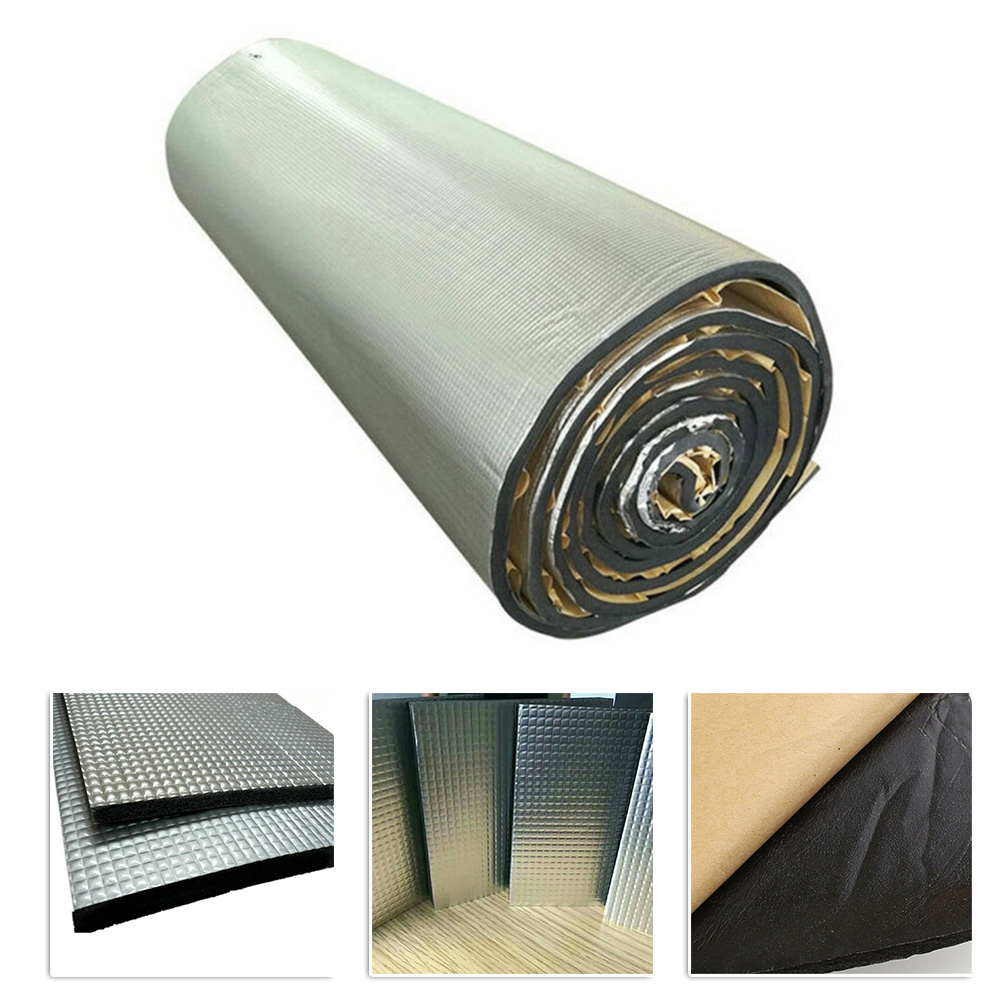 Insulation Car Sound Heat Insulation Mat Heat Barrier Mat Accessory 5Pcs 7mm Car