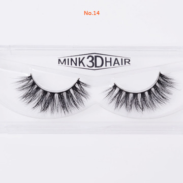 MicroJoy 1 Pair 3D Mink Eyelashes Handmade False Eye Lashes Thick Natural Fashion Beauty Makeup Tools Cosmetics Products