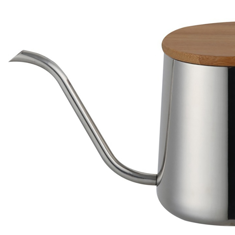 250Ml Stainless Steel Teapot Drip Coffee Pot Long Narrow Spout Coffee Pot Gooseneck Kettle Hand Drip Kettle Pour over Coffee and