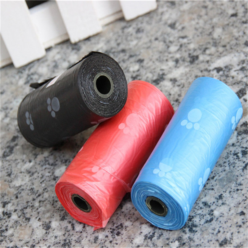 3 pcs/5 pcs/10 pcs Dog Poop Bag Environmentally friendly materials Cat Poop Bag Pet Cleaning Supplies Dog Poop Bag Dispenser