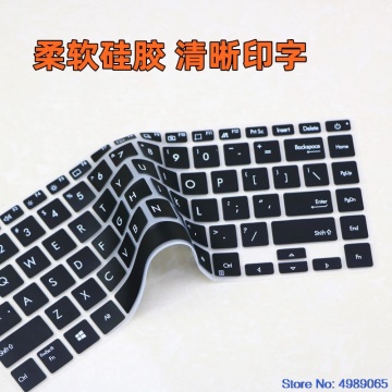 for Asus Zenbook Q407I Q407 Vivobook S433 S433F S433FA S433FL UM433IQ US Layout Silicone Keyboard Protector Skin Cover