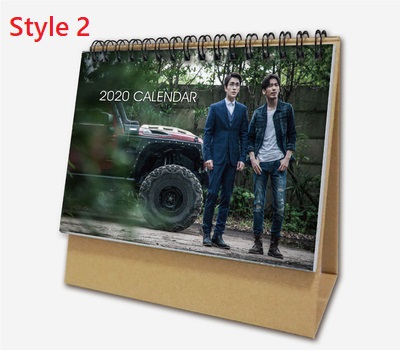 Guardian Zhen Hun Zhu Yi Long Bai Yu 2021 - 2022 New Year Agenda Desk Calendar China TV Picture Photo Note Book Festival Gift