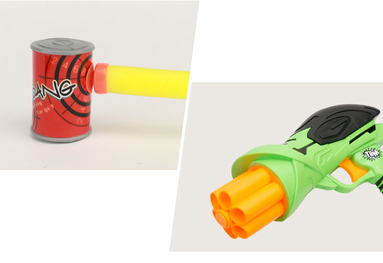 6 darts New brand Soft Bullet Toy Gun Pistol Sniper Rifle Plastic Gun Arme Toys For Children Gift suit for Nerf soft bullets
