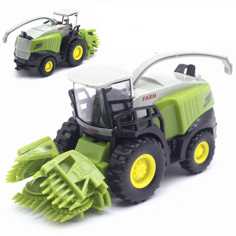 1:42 Farm Truck Agricultural Harvester Alloy Car Model Kids Vehicles Toy Car Farmer Tractors Car Educational Toys For Children