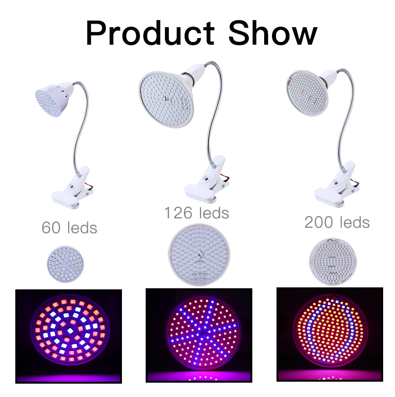 LED Grow light Full Spectrum Fitolamp Hydroponics Phyto lamp Phyto-Lamp For Vegetable Flower Seedlings Plants Lighting