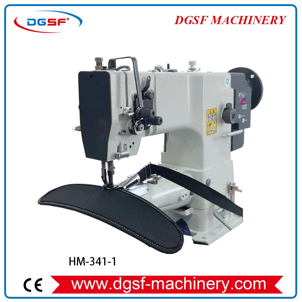 HM-341-1 Heavy Duty Sewing Machine Hot Cutter New Type Cylinder Arm Banding Industrial Sewing Machine (7)