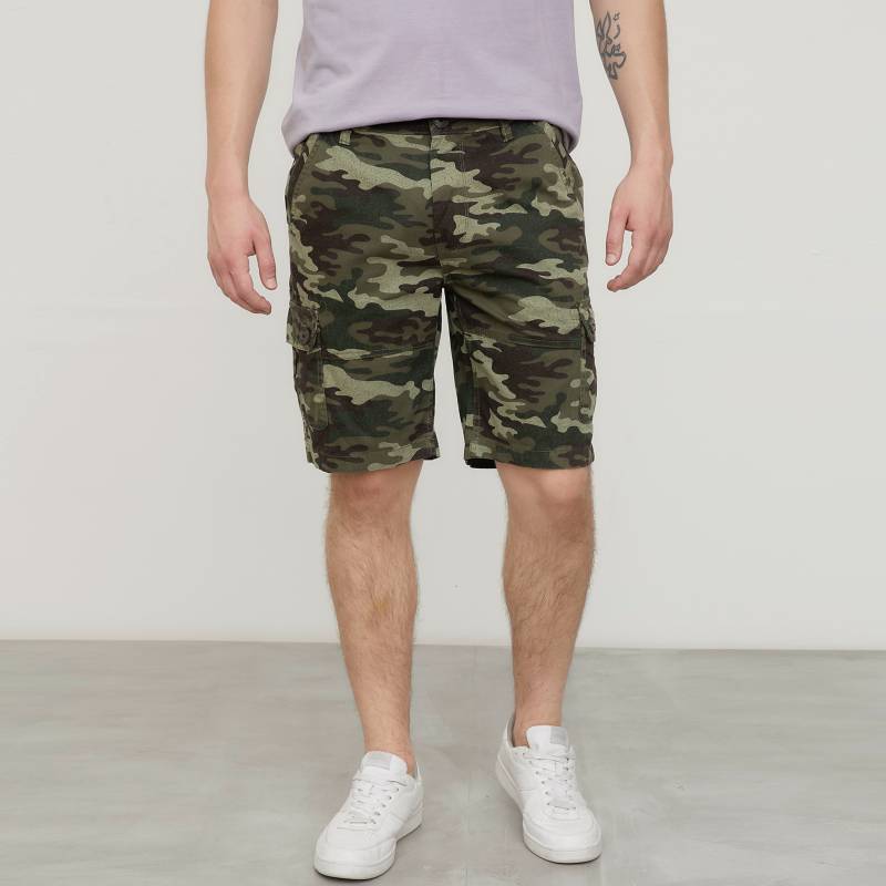 Mens Casual Multi Pocket Short Pants
