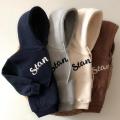 2020 New Autumn Winter Coat Toddler Baby Kids Boys Girls Hooded Sweatshirt Tops Letter Print Hoodie Thicken Warm Clothes
