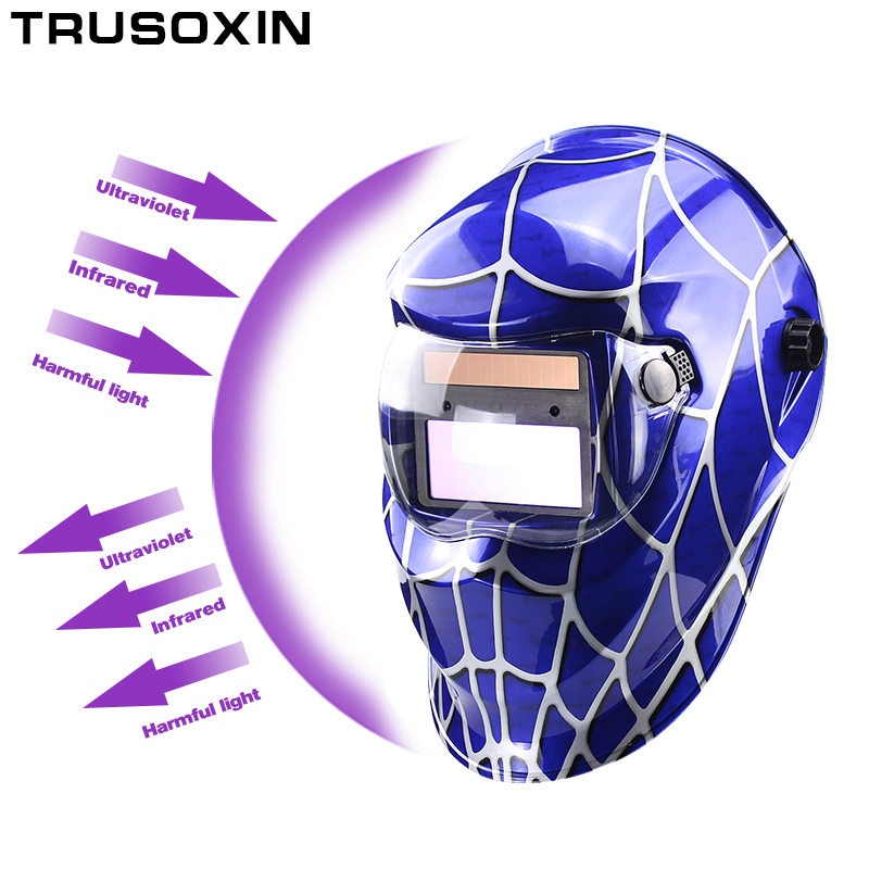 Solar Auto Darkening Welding Helmet/Welding Mask/Welder Goggles/Eye Mask/Shading Goggles for TIG MMA MIG Welding Machine Welder