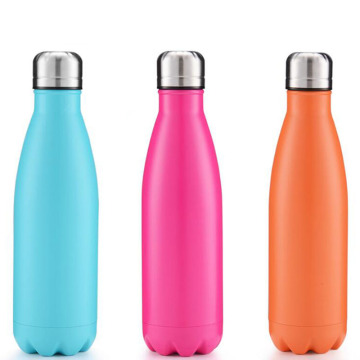 500 ML Double-Wall Insulated Vacuum Flask Thermoses Cup Stainless Steel Water Bottle Cola Water Beer Thermos for Sport Bottle