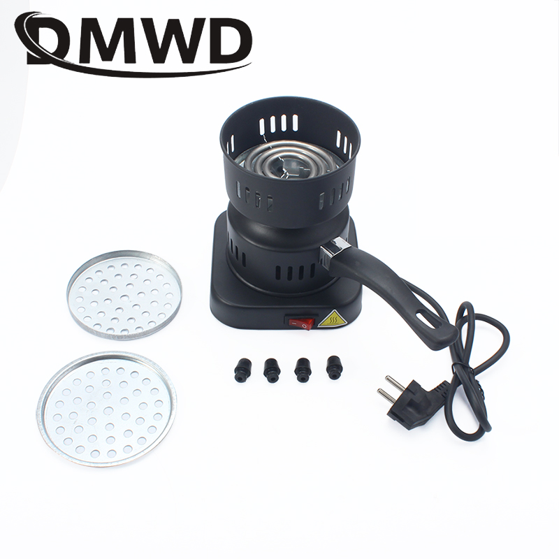 DMWD 110V/220V Shisha Hookah Charcoal Heater Stove Hot Plate Coal Electric Burner For Chicha Narguil Coal Lighter Accessories EU