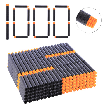 1000Pcs Universal Soft Bullet Darts For Nerf Elite Series Blasters Flat Head Soft Toy Gun Darts 7.2*1.3cm