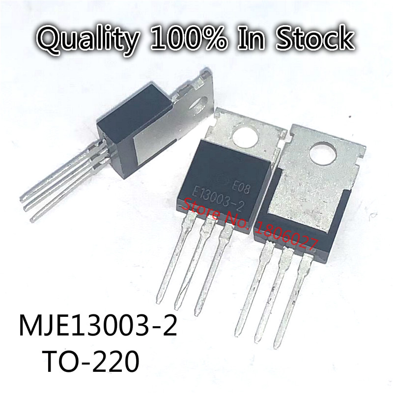 10pcs/lot MJE13003-2 E13003-2 TO220 power transistor NPN silicon tube