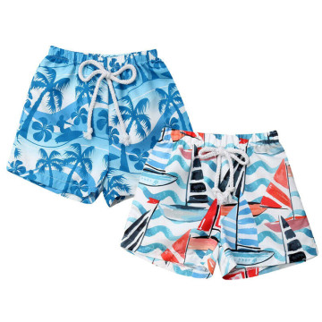 Boys Shorts Summer Swimwear Swimming Trunks Kids Baby Boys Hawaii Swim Beach Pants