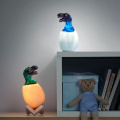 3D Printing Dinosaur Egg Lamp Touch Sensor LED Night Light Bedside Lamp Pat Remote Control Rechargeable Table Lamp For Child