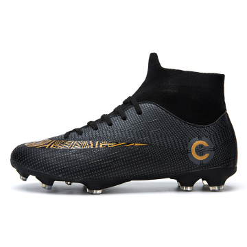 High-top jacket soccer shoes, lightweight and comfortable non-slip soccer shoes, foot soccer shoes