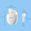 Kivee TW58 Wireless Bluetooth Headphones TWS Earphone Semi-in-ear Dual Connection Headphone Magnetic Design HiFi Music Earphone
