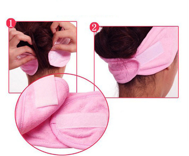 1 PC Bath Shower Headband Make Up Wash Cosmetic Head Wrap Hair tool for Pregnant Women Scarf Hat Postpartum Wind Cold Makeup set