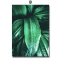 Wall Art Fresh Plant Palm Monstera Banana Leaf Canvas Painting Nordic Posters And Prints Wall Pictures For Living Room Decor