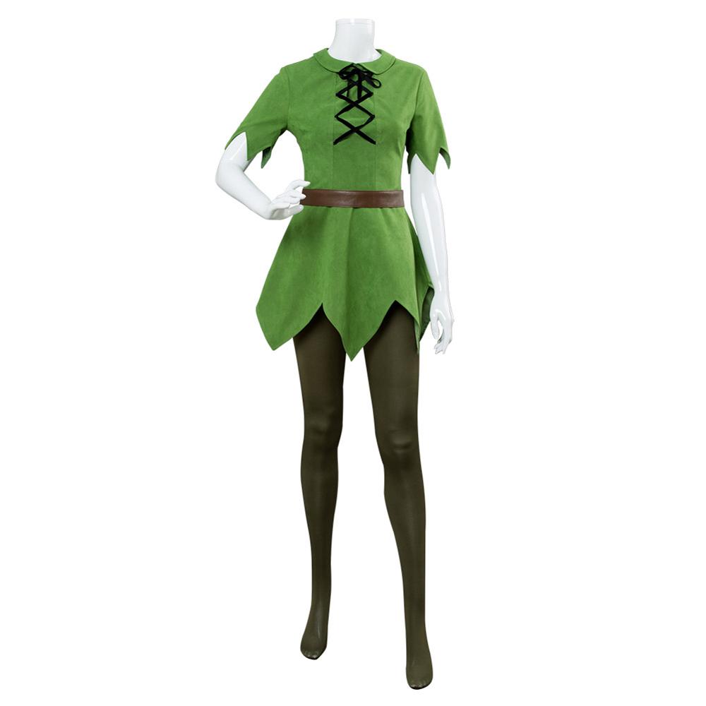 Movie Peter Pan Cosplay Costume Adult Men Women Halloween Party Costumes