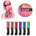 Fashion 6 Colors Mini Disposable Personal Use Hair Chalk Color Comb Dye Kits Temporary party Cosplay Salon Hair Coloring