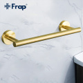 Frap Bathroom Hardware Set 304 Stainless Steel Towel Rack Toilet Paper Holder Liquid Soap Holder Towel Bar