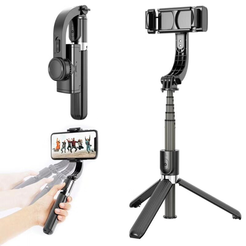 MAMEN L08 Phone Hand Stabilizer Selfie Stick Tripod With Bluetooth Remote Control For iOS/Android Smartphones Universal