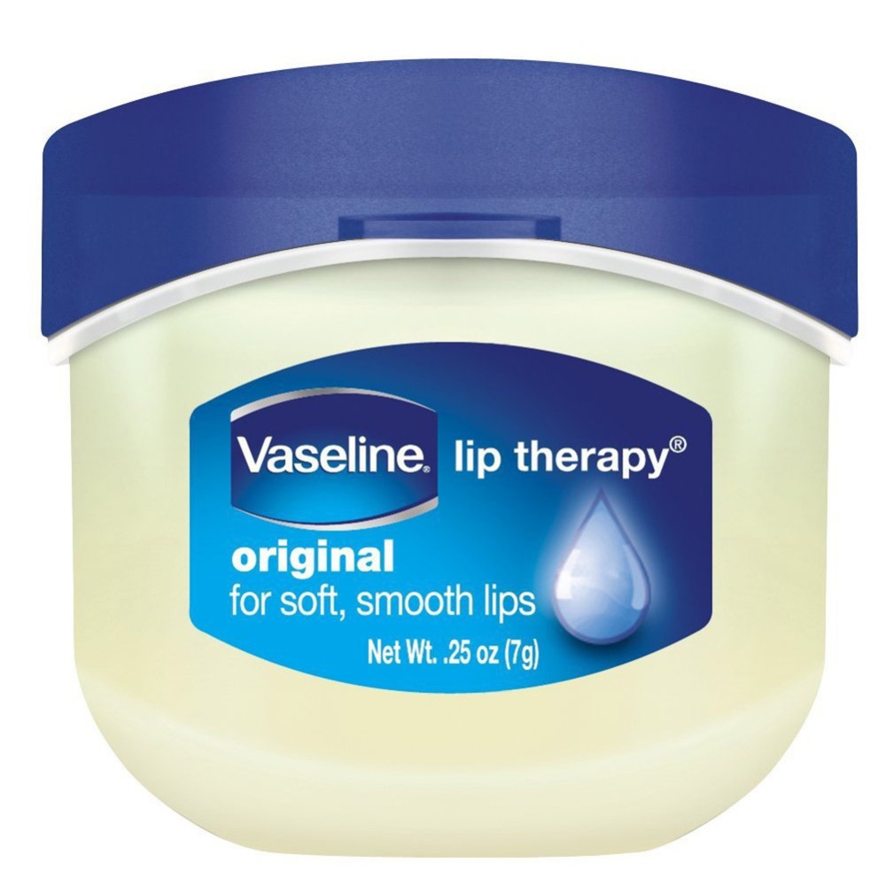 4PCS New Lip Makeup Care Vaseline Lip Therapy Petroleum Jelly Lip Balm Original Cocoa Brulee 7g 0.25 Oz