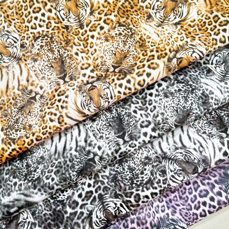 20X30cm Thick Pu Faux Leopard Print Leather Fabric For Sewing Diy,Bag ,Shoes ,Patchwork Material Fabric A99