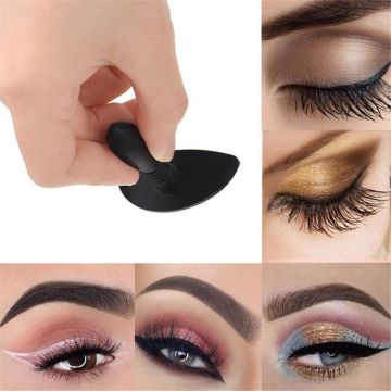 New Portable Silicone hand-held eye shadow seal Stamp Magic Cat Eye Charm Contour Supplies Smokey Eyes Brush Makeup Palette
