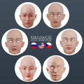 Silicone Transgender Mask for Dance Masquerade Crossdress Cosplay Mask Handmade Makeup Mask Drag Queen Shemale Full Head Mask