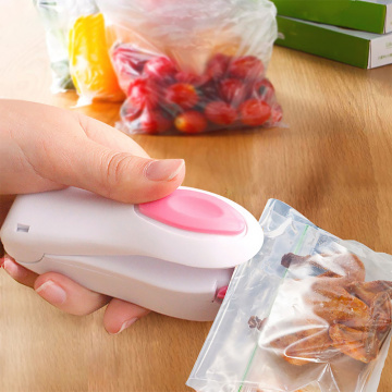 Portable Bag Clips Handheld Mini Electric Heat Sealing Machine Food Snacks Vacuum Plastic Home Package Resealer Heat Sealer