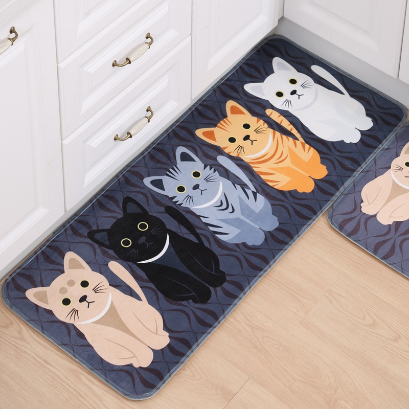 LOVRTRAVEL Water Absorption Rug Bathroom Mat Shaggy Memory Foam Bath Mat Set kitchen Door Floor Mat Carpet For Toilet Non Slip