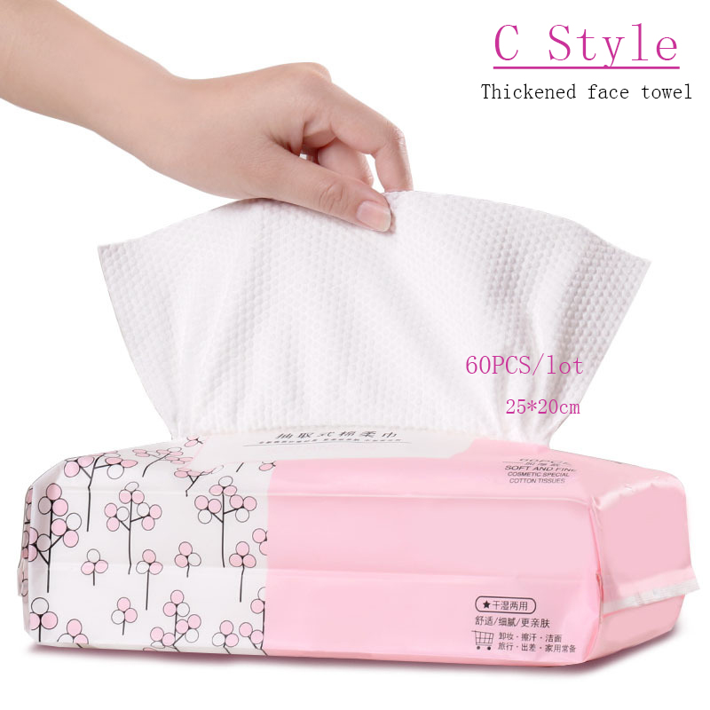 High Quality Disposable Pure Cotton Face Towel Beauty Salon Non-woven Cleaning Wipe Towel