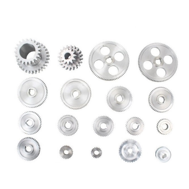 2021 18Pcs/Set CJ0618 Metal Gears Mini Lathe Gear Metal Cutting Machine Tool Gea A4V3 Machinery Gear Cutting Machine Accessories