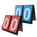 Waterproof Sports 2-Digital Scoreboard Table Top Flip Score Count Board for Basketball, Volleyball