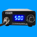 KSGER T12 Soldering Station STM32 Digital Controller Aluminum Alloy Case 907 Soldering Iron Handle Auto-sleep Boost T12 Tip