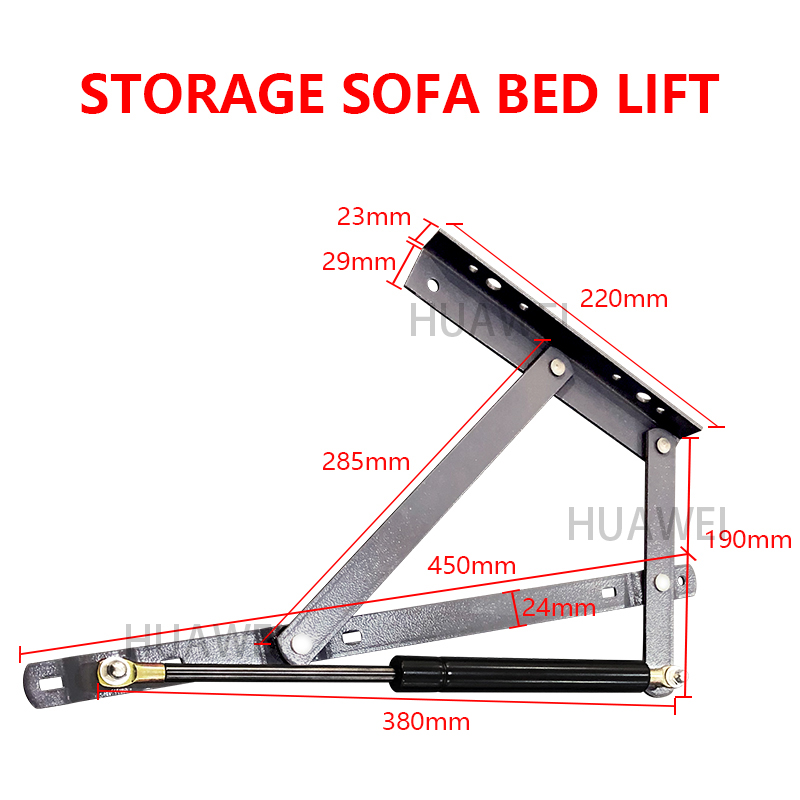 HUAWEI Storage Sofa Bed Lift Mechanism Custom Folding Save Space Furniture Hinges Space Saving Furniture Fittings6