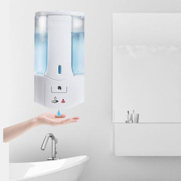 400ml Wall Mounted Automatic Hand Sanitizer Dispenser Smart IR Sensor Touchless Detergent Liquid Soap Dispenser for Kitchen