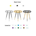 HQ IF02 Heavy Duty Round Furniture Frame Rack Restaurant Desk Feet Stand Dining Table Iron Legs Base for Marble Wood Table