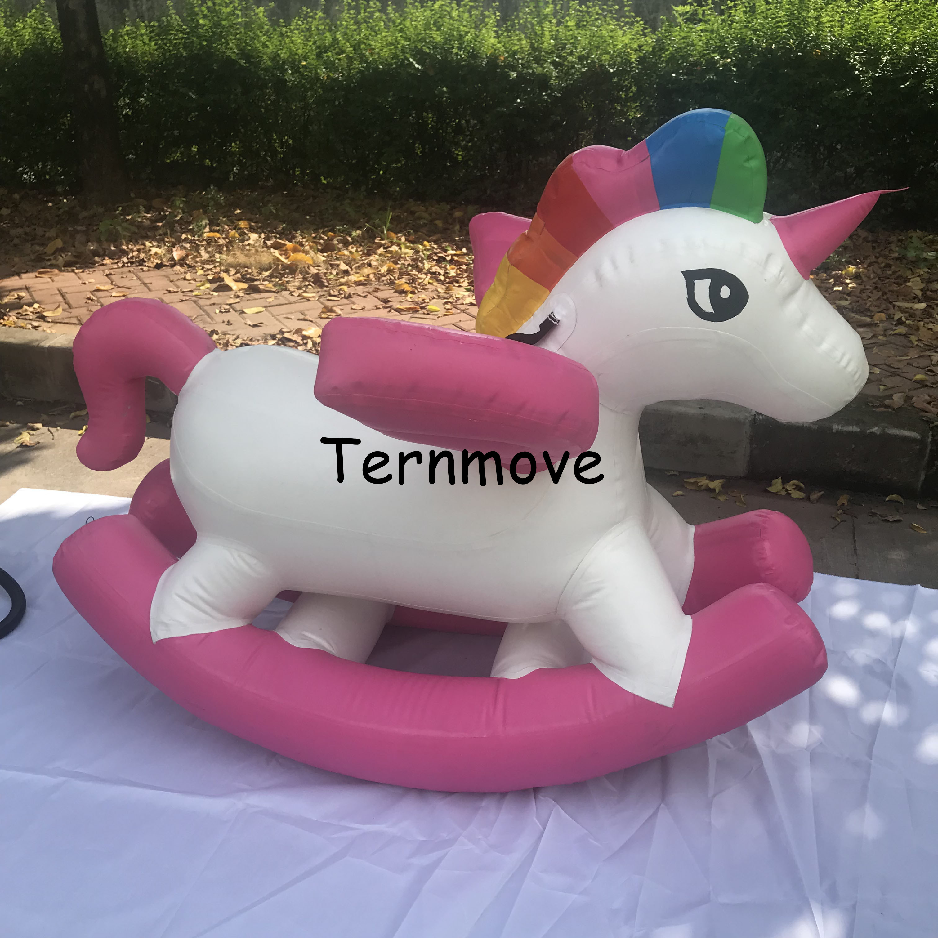 PVC inflatable rocking Unicorns for adult indoor inflatable Cartoon animal toy Ride On Pony Hop,Bouncing jumping horse